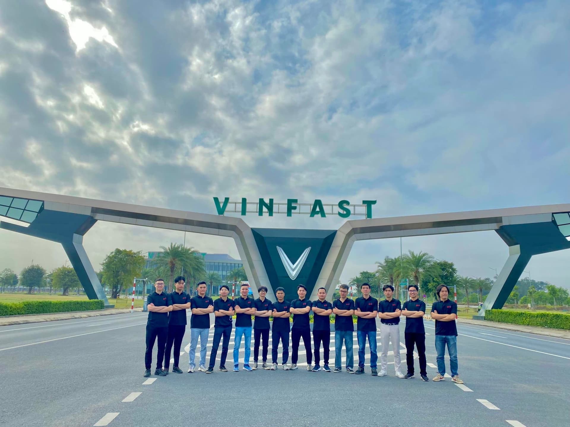 GR Automation team tại nhà máy VinFast